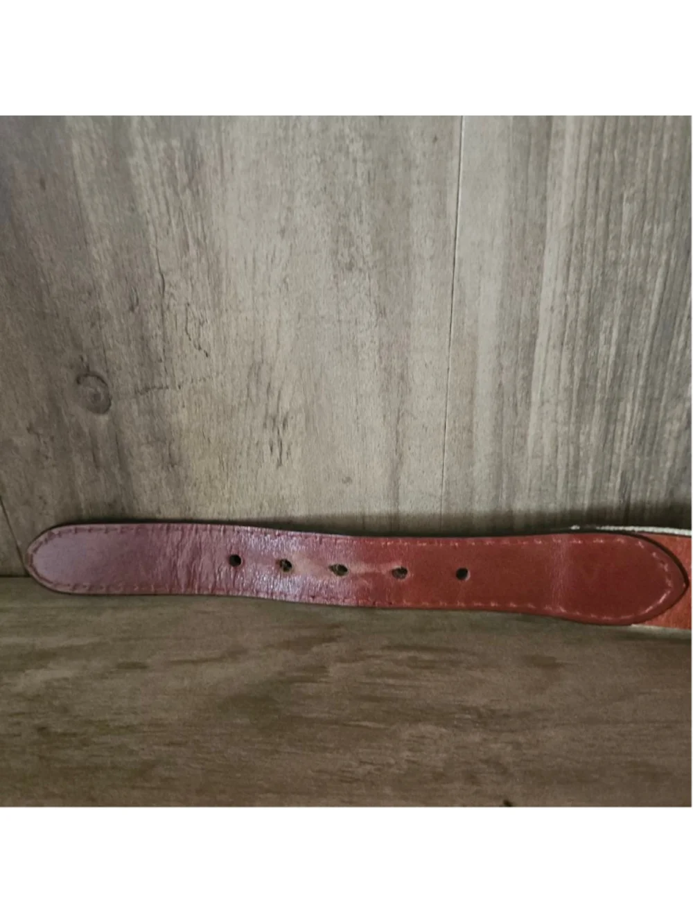 Smathers & Branson Needlepoint Leather Brass Pro-Am Invitational Golf Belt 40 US